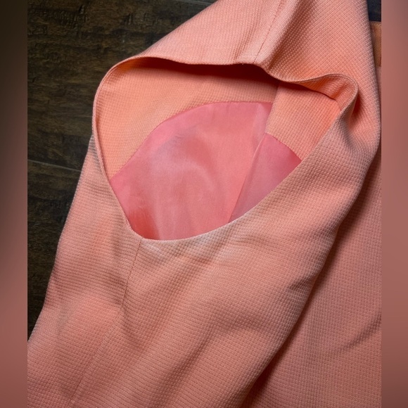 Vintage Robbie Bee 100% Silk Sleeveless Fully Lined Fitted Cocktail Dress Sz 8 - Picture 3 of 6